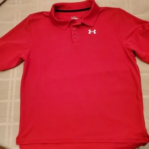 Boys under armour polo